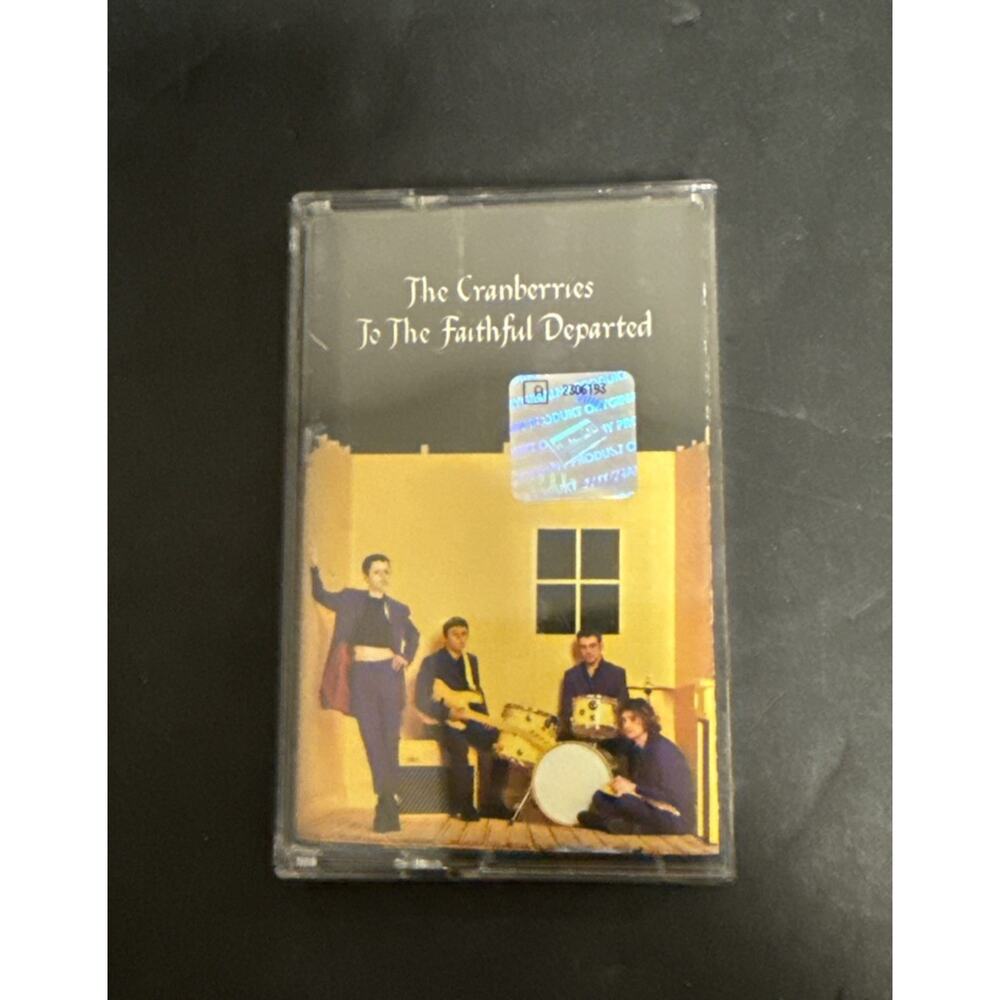 The Cranberries To The Faithful Departed Cassette 1996 ZPAV Hologram Salvation